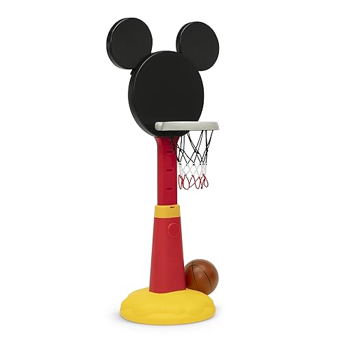 New Delta Children - Disney Mickey Mouse Basketball Set (Red/Black) - Kidsy