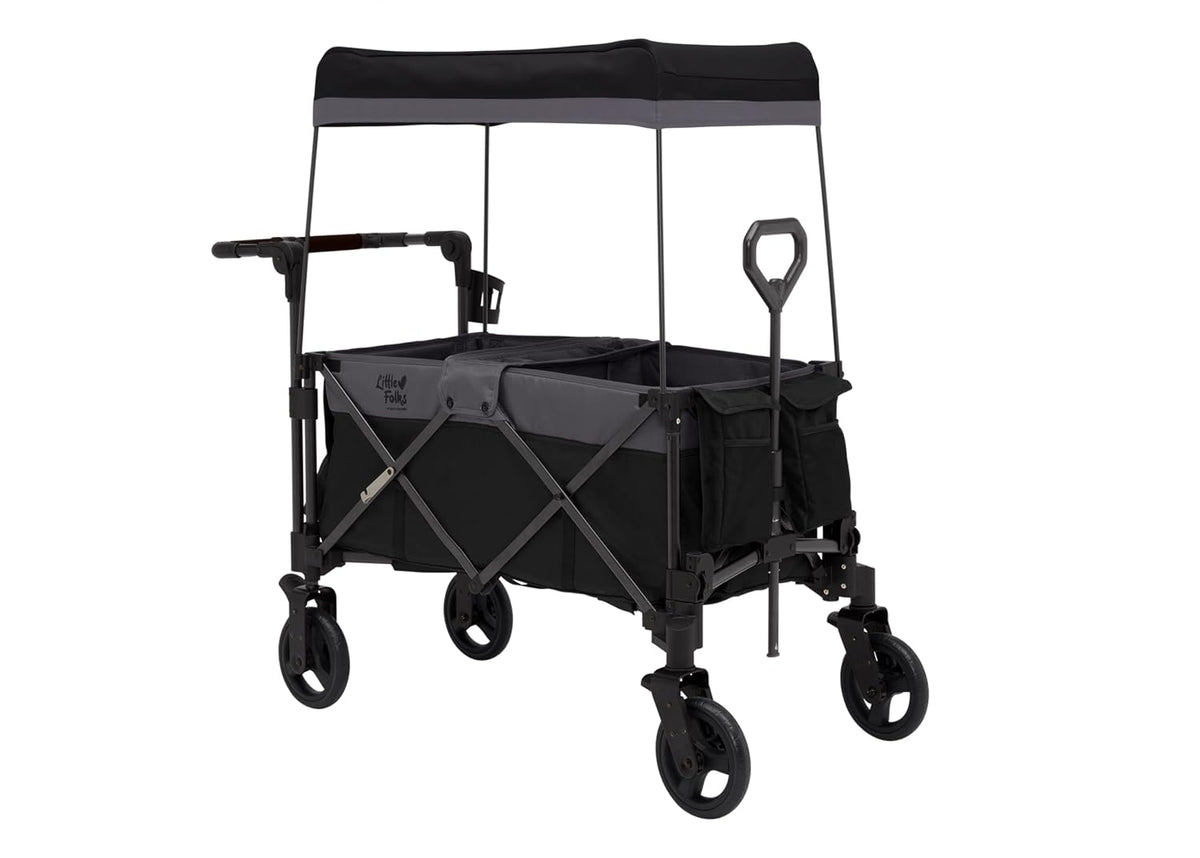 New Delta Children Little Folks City Wagon Cruiser (Black/Grey) - Kidsy