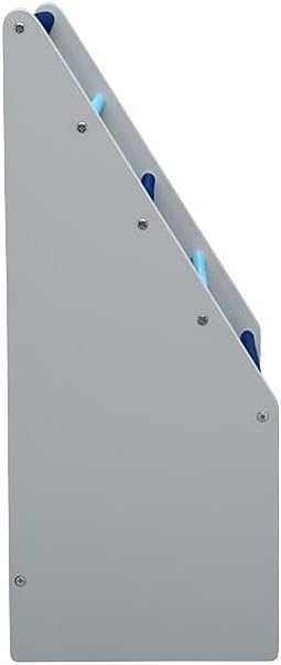 New Delta Children Sling Book Rack Bookshelf for Kids (Grey/Blue) - Kidsy