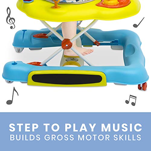 New Delta Discover & Play Walker (Blue/Green) - Kidsy