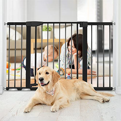 New Derson 29.93" - 51.5" Extra Wide Baby Gate for Stairs and Doorways - Kidsy