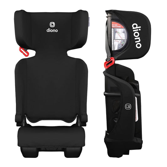 New Diono Airi Lightweight High Back Booster Seat (Black) - Kidsy