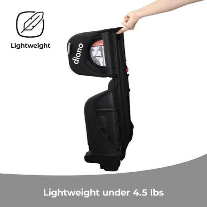 New Diono Airi Lightweight High Back Booster Seat (Black) - Kidsy