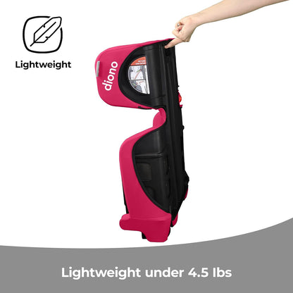 New Diono Airi Lightweight High Back Booster Seat (Pink) - Kidsy