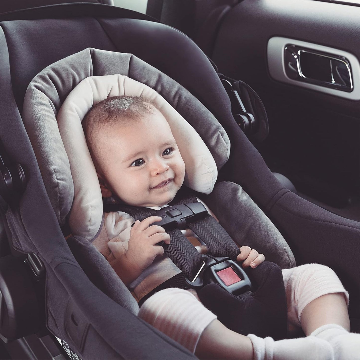 New Diono Cuddle Soft® 2 - in - 1 Head Support with Chest Pads (Gray/Arctic) - Kidsy