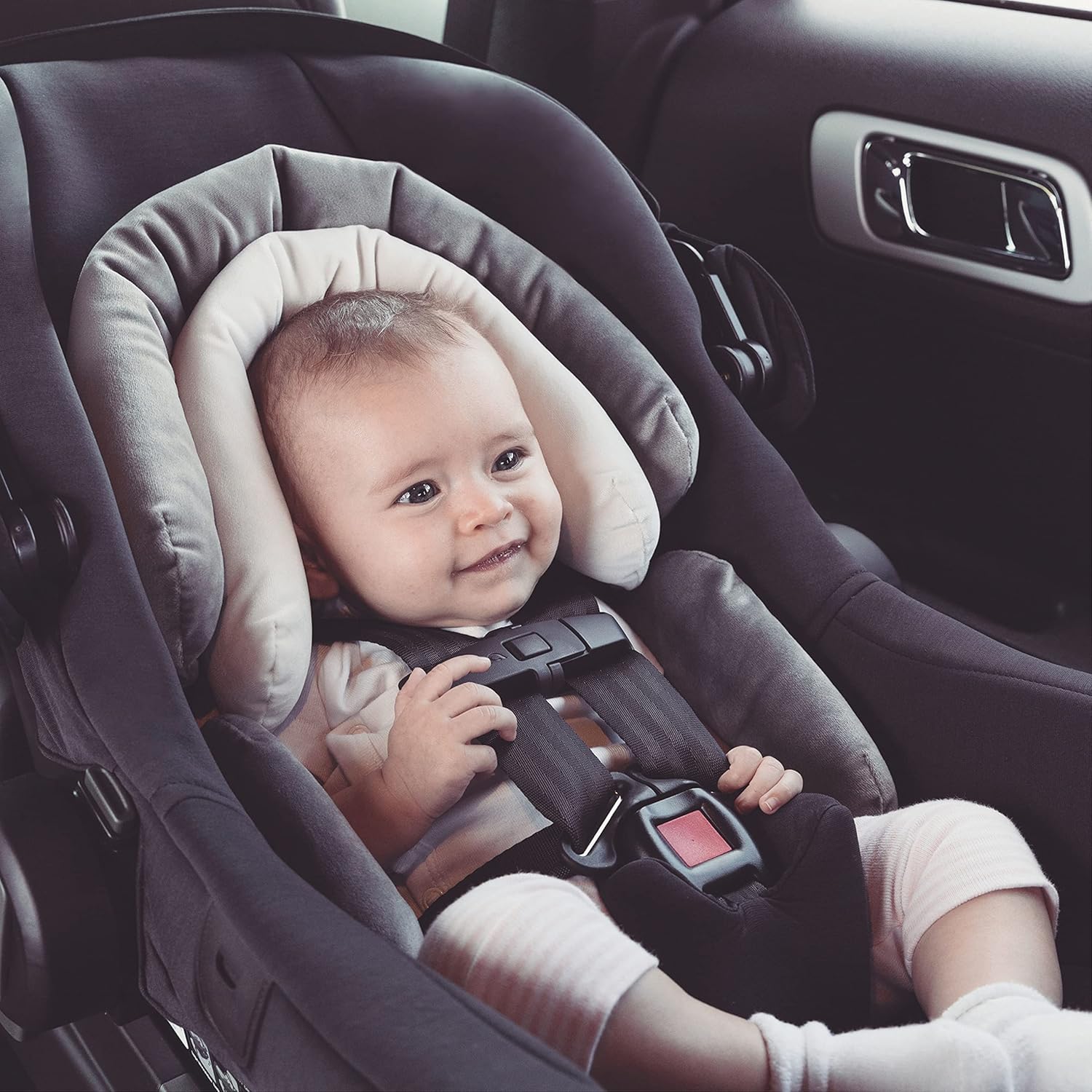 New Diono Cuddle Soft® 2 - in - 1 Head Support with Chest Pads (Gray/Arctic) - Kidsy