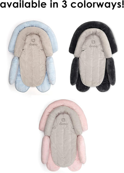 New Diono Cuddle Soft® 2 - in - 1 Head Support with Chest Pads (Gray/Arctic) - Kidsy