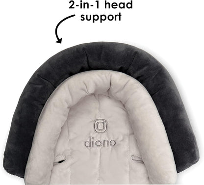 New Diono Cuddle Soft® 2 - in - 1 Head Support with Chest Pads (Gray/Arctic) - Kidsy