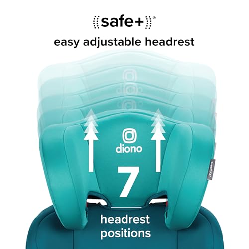 New Diono Everett NXT High Back Booster Car Seat with Rigid Latch (Blue Razz Ice) - Kidsy