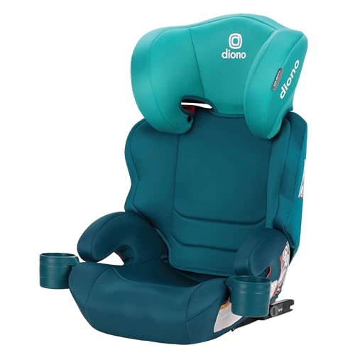 New Diono Everett NXT High Back Booster Car Seat with Rigid Latch (Blue Razz Ice) - Kidsy