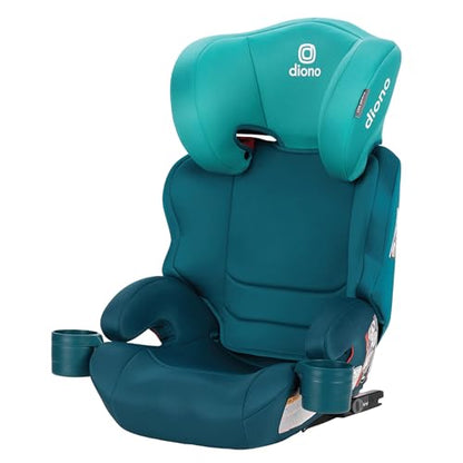 New Diono Everett NXT High Back Booster Car Seat with Rigid Latch (Blue Razz Ice) - Kidsy