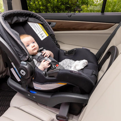 New Diono LiteClik 30 R SafePlus Infant Car Seat and Base Rear - Facing for Infants 4 - 30lbs (Black) - Kidsy