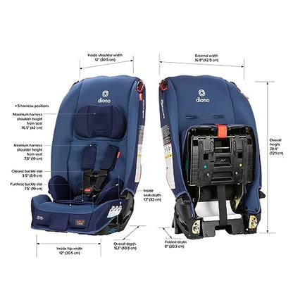 New Diono Radian 3R All - in - One Convertible Car Seat (Blue Surge) - Kidsy