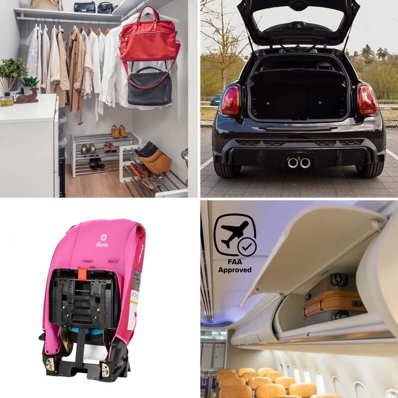 New Diono Radian 3R Car Seat (Pink Cotton Candy) - Kidsy
