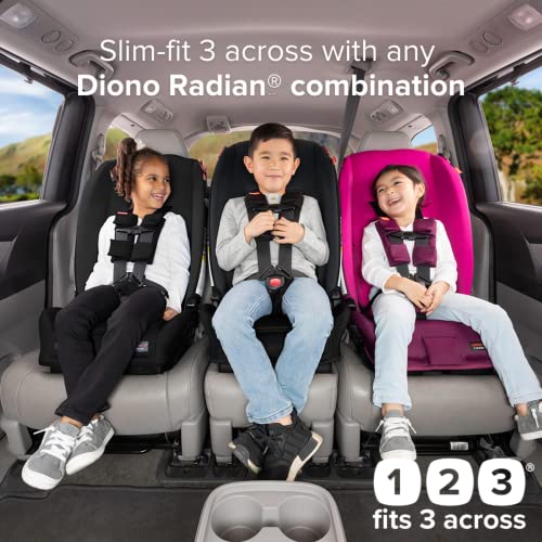 New Diono Radian 3R SlimFit 3 - in - 1 Convertible Car Seat (Gray Slate) - Kidsy
