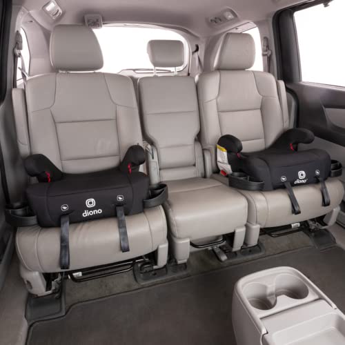 New Diono Solana 2 XL 2022 Dual Latch Booster Seat (Black) - Kidsy