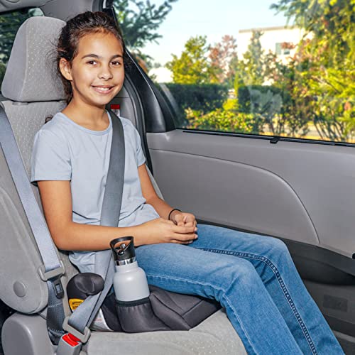 New Diono Solana, No Latch, Single Backless Booster Car Seat (Black) - Kidsy