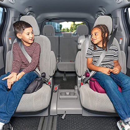 New Diono Solana, No Latch, Single Backless Booster Car Seat (Black) - Kidsy