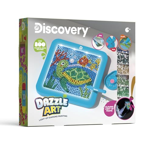 New Discovery Dazzle Art Light - Up Diamond Painting Kit (Sea Turtle) - Kidsy