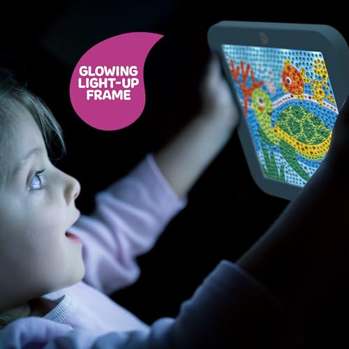 New Discovery Dazzle Art Light - Up Diamond Painting Kit (Sea Turtle) - Kidsy