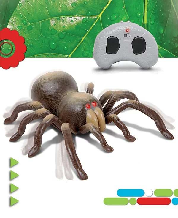 New Discovery Kids Remote Control Tarantula Spider Toy (Brown) - Kidsy