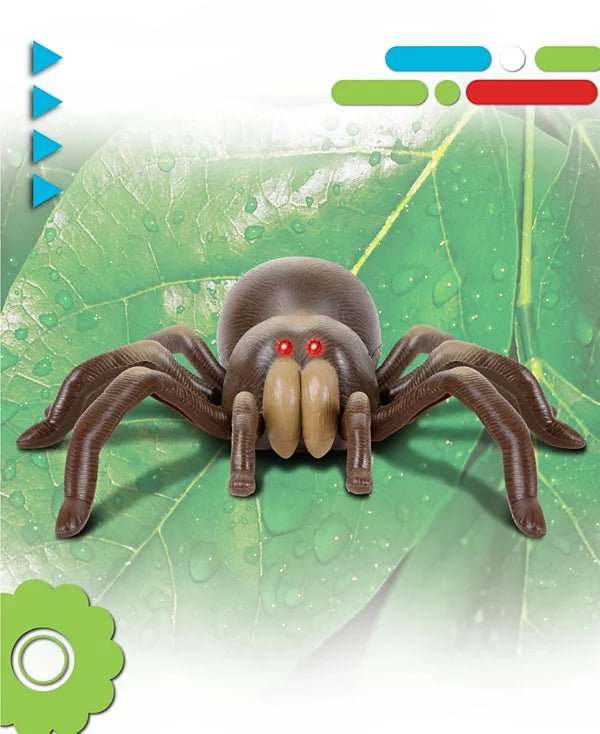 New Discovery Kids Remote Control Tarantula Spider Toy (Brown) - Kidsy