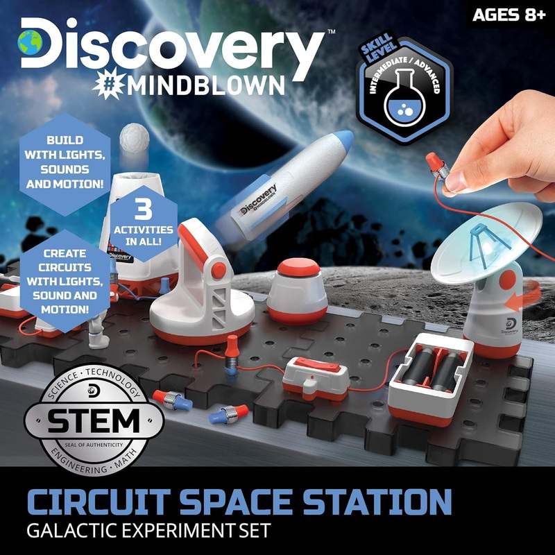 New Discovery Mindblown Space Station Experiment Kit, 26 - Piece - Kidsy