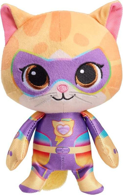 New Disney Junior SuperKitties Su - Purr Charged 7 - inch Small Sparks Plush Stuffed Animal - Kidsy