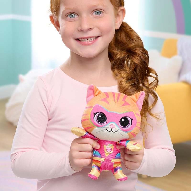 New Disney Junior SuperKitties Su - Purr Charged 7" Small Ginny Plush Stuffed Animal - Kidsy