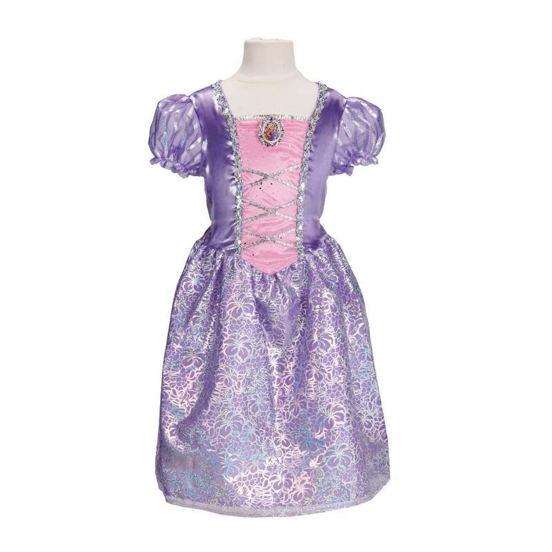 New Disney Princess Rapunzel Dress Costume Size 4–6X (Purple/Pink) - Kidsy