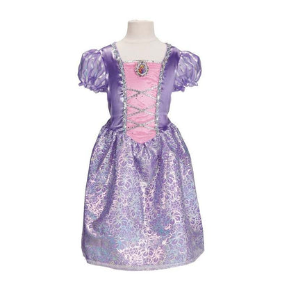 New Disney Princess Rapunzel Dress Costume Size 4–6X (Purple/Pink) - Kidsy