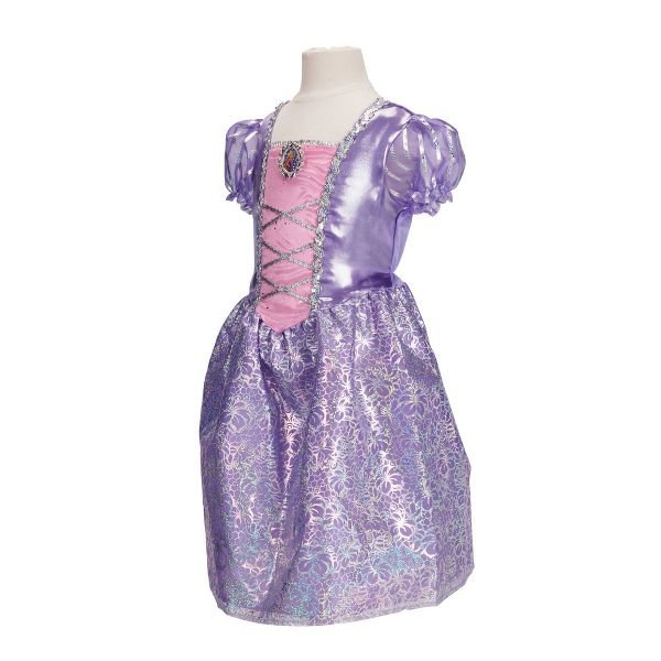 New Disney Princess Rapunzel Dress Costume Size 4–6X (Purple/Pink) - Kidsy