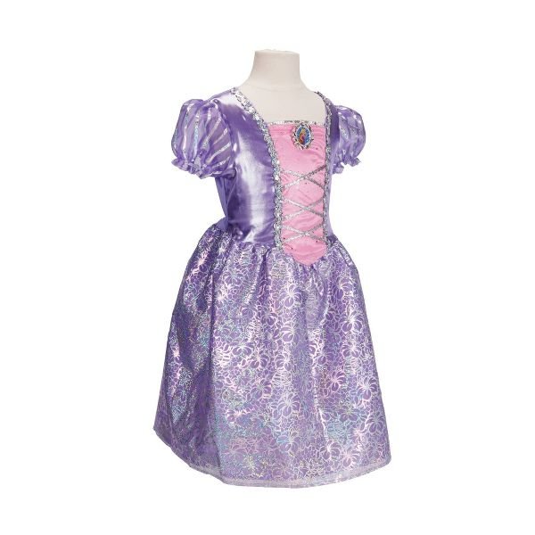 New Disney Princess Rapunzel Dress Costume Size 4–6X (Purple/Pink) - Kidsy