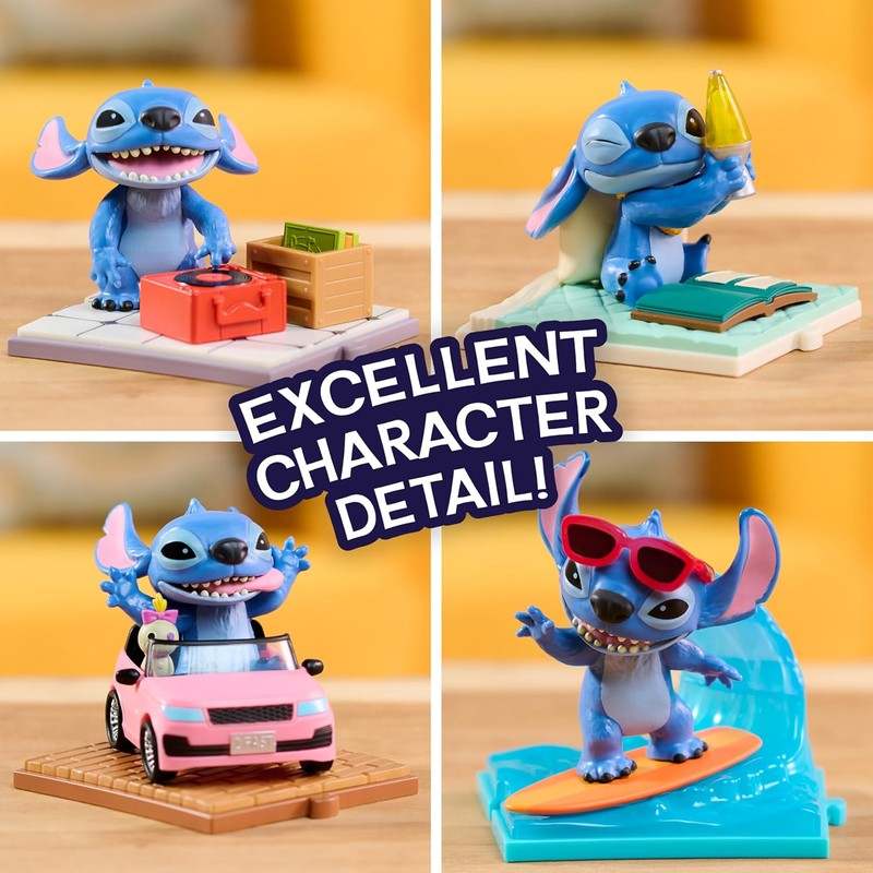 New Disney Stitch Live - Action Movie Time Collectible Figure, 3" (Blind Box) - Kidsy