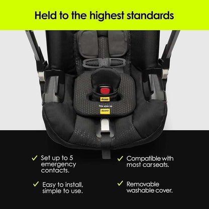 New Doona SensAlert - Child Car Seat Alert - Compatible with Doona Car Seat & Stroller - Kidsy