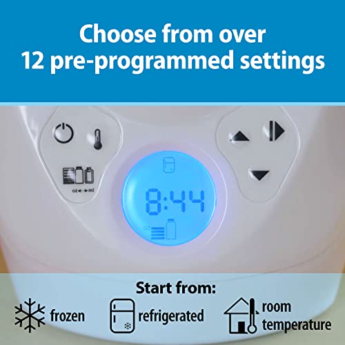 New Dr. Brown's MilkSPA Breast Milk and Bottle Warmer (White) - Kidsy