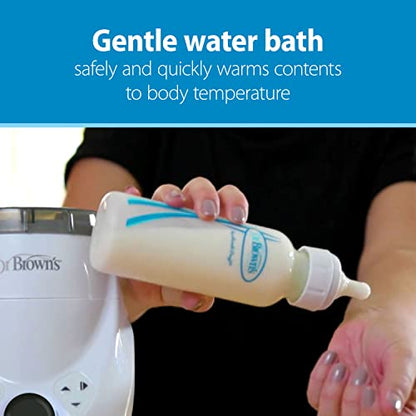 New Dr. Brown's MilkSPA Breast Milk and Bottle Warmer (White) - Kidsy