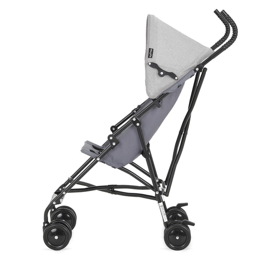 New Dream On Me Aero Travel Umbrella Stroller with One-Hand Fold (Gray) - Kidsy