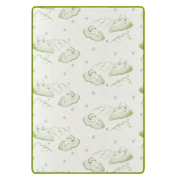 New Dream on Me Baby Trend Nursery Center Breathable Two - Sided 3“ Inner Spring Mattress with Square Corner - Kidsy