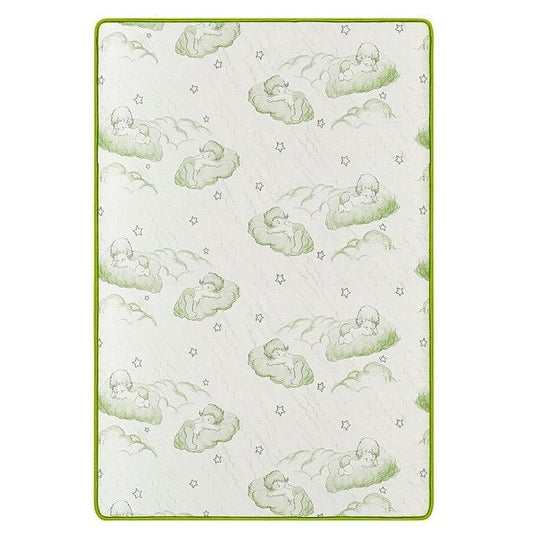 New Dream on Me Baby Trend Nursery Center Breathable Two - Sided 3“ Inner Spring Mattress with Square Corner - Kidsy