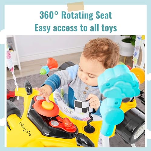 New Dream On Me Champ Activity Center & Jumper (Yellow) - Kidsy