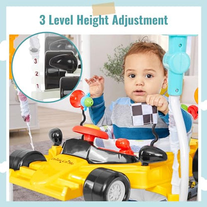 New Dream On Me Champ Activity Center & Jumper (Yellow) - Kidsy