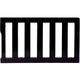 New Dream on Me Convertible Crib Toddler Guard Rail (Black) - Kidsy