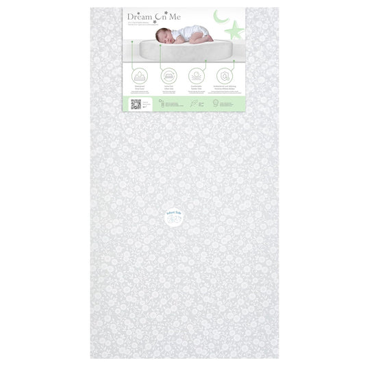 New Dream On Me Dreamland Orthopedic Firm Fiber Crib and Toddler Bed Mattress - Kidsy