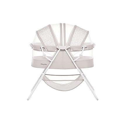 New Dream On Me Karley Bassinet (Cool Grey) - Kidsy