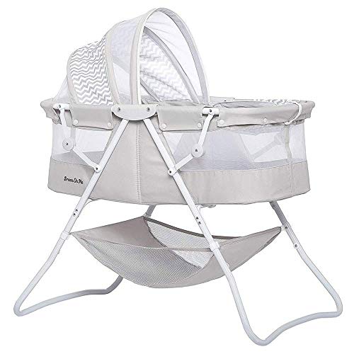 New Dream On Me Karley Bassinet (Grey) - Kidsy