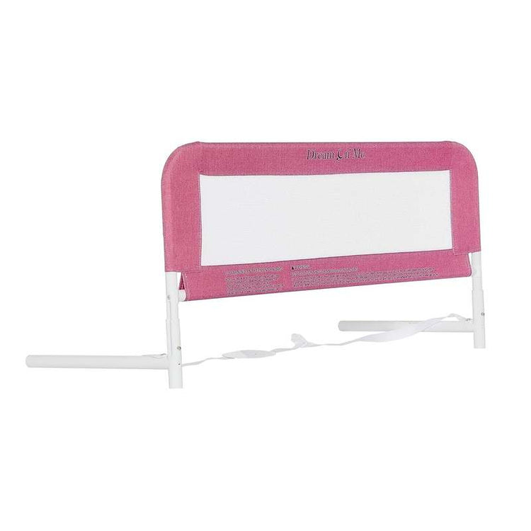 New Dream on me Lightweight Mesh Security Adjustable Bed Rail (Pink) - Kidsy