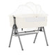 New Dream On Me Lotus Bassinet Bedside Sleeper Adjustable Height (Ivory) - Kidsy