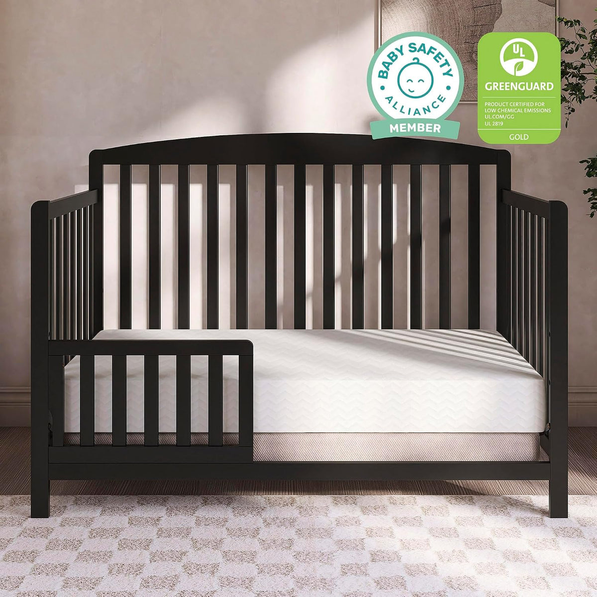 New Dream On Me Premium 2-in-1 Baby Zzz Crib & Toddler Mattress Baby Zzz - Kidsy