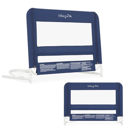New Dream on Me Security Rail for Twin Size Bed (Navy) - Kidsy